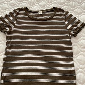 Girls Striped Tee